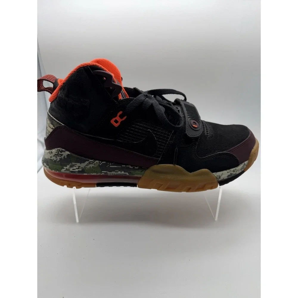 Nike Size 10.5  Air Max Bo Jax Premium Camo High Top Sneakers 654479-001 * Read*